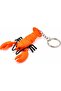 🦞   Movable Design Keychain – Hard Plastic – Accessory with Flexible Body - 6