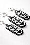 Audi Logo Keychain – Car Keychain Auto Accessory 3 Pcs