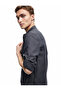 Long Sleeve Buttoned Regular Fit Cotton Judge Collar Shirt - 3