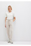 Lux Touch Beige Tencel Sweatpants - 1600453 -34531