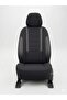 غطاء مقعد من سلسلة Veloce Black متوافق مع Chery Kimo مجموعة كاملة - 3