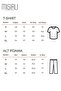 Cotton Short Sleeve T-Shirt Trousers Set Light Pink - 4