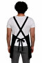 Barbanza Black Hanging Chef Apron – Durable Fabric, Kitchen and Barista Apron - 2