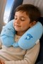 Children's Travel Set: Neck Pillow + Eye Mask + Luggage Tag – Airplane Travel Set - 2
