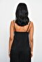 Women's Black Lace Athlete Blouse App5008 - 3