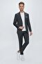 بدلة Slim Fit كلاسيكية ذات ياقة أحادية كلاسيكية من أنثراسايت Tk 2021