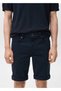 Slim fit kot bermuda şort - 6