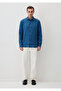 Men's Long Sleeve Shirt Indigo Shirt 0211564-18790-Std - 2