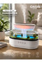 USB Mini Ultrasonic Air Humidifier and Aroma Essential Oil Diffuser for Home and office – Quiet Mist, Aromatherapy, Desktop Purifier with Simulation Light, 250ml