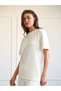Crew Neck Relaxed Fit Women's T-Shirt - 2