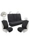 3-Piece Car Auto Vehicle Seat Cover |   Front and Rear Seat Covers | Dog Bed Pet Luggage Pool