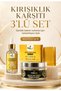 3-Piece Anti-Wrinkle Set Wrinkle Cream, Botox Effect - Serum and Soap with 24K Gold Particles - 7