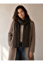وشاح تريكو منقوش بنقشة Houndstooth - 2