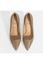 Women's Mink Leather Stiletto - 7
