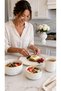 Papatya Series Handmade 4 Piece Single Person Special Ceramic Breakfast Set - 3