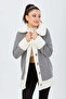Straight Jacket Collar Women's White Jacket - 13095 - 4