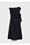 Asymmetrical Dress with Knot Detail - 3