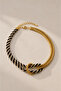 Gold Braided Knot Necklace - 3
