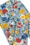 Children's Leggings - Light Blue Floral Patterned Seasonal Lycra Cotton Girls' Leggings - 3