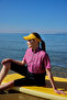 Short Sleeve Semi-Closed Hijab Swimsuit with Front Cover Black03 R5303 - 4