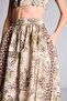 Regular Fit Beach Khaki Skirt F5487Ax25Hs - 4