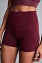 Biker Waist Wrap Sporty Burgundy Biker D2907Ax26Sm - 4