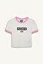 Nba New York Knicks Licensed Slim Fit Crew Neck Athlete Ribbed Short Sleeve Ecru T-Shirt H9406Ax26Hs - 6