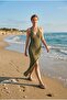 Beachwear Halter Neck Openwork Knitwear Beach Dress - 5