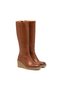 Women's / Girls' Boots 25K12068 Skin Cuoio-Tan - 3