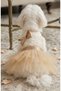 Cat Dog Suit Bronze Detail Wedding Dress Special Occasion Dress Birthday of the Bride Dress