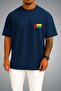 Oversize Guinea-Bissau Flag Pocket Printed Unisex T-Shirt