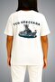 Oversize Tcg Gökçeada Cruise Themed Pocket and Back Printed Unisex T-Shirt - 4