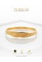 Aurora Glitter Leaf; 316L Women's Steel Handcuff Bracelet - 5