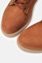Lyssa Tan Color Lace-Up Women's Oxford Boots - 6