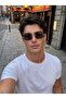 Rc-As.P Men's Sunglasses Gold Black New Season Uv 400 Sun Protection Top Quality Material Eşref Tek - 4