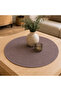 Dark Mink Color Multi-Purpose Tablecloth / Living Room Tablecloth / Kitchen Tablecloth (50 cm) |   Cotton Jute - 2