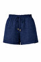 Vine Patterned Muslin Shorts - 4