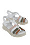 , Women's Genuine Leather Comfort Sandals 1611051Z016 White - 4