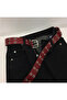 Eyelet Unisex Gothic Belt - 3