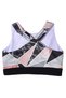 Sanya Marble Marble Patterned Girl's Crop Sports Tank Top - 2