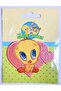 Iron-On Woven Embroidered Rigging - Patch - Patch Tweety (TİVİTİ) 1 Iron-On Motif - 2