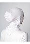 Large Size Hijab Bonnet with Neck Collar - White - (St224), (Id 3422402) - 4