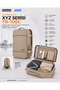 Xyz Series Tr-100C Cabin Size, In-Flight, Ergonomic, Tablet Compartment, Travel, Suitcase, 15-18 Inch Compatible Laptop Backpack – Camel