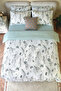 Butterfly Double Cotton Duvet Cover Set |   4 Pieces |   Set with Sheets and Pillows - 4