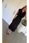 Estonia Self-Belted Dress Black - 3