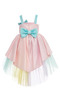 3-7 Years Old Ice Cream Dress Girls' Dress-Pink - 3