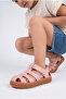 S10291 Nico Caramelo Sandals Nude Dried Rose