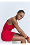 Asymmetric Short Dress - 7