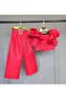 Ruffle Sleeve Blouse Pants Set
