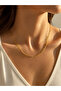Unisex Paperclip Oval Ring Chain Necklace - 2
